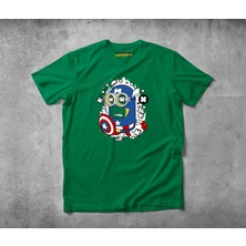 Freeyez Captain Minion  Pamuklu Penye T-Shirt