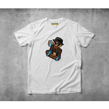 Freeyez Chemical Board  Pamuklu Penye T-Shirt