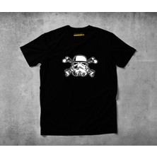 Freeyez Storm Trooper Cross Bones  Pamuklu Penye T-Shirt