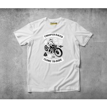 Freeyez Storm Trooper Cafe Racer  Pamuklu Penye T-Shirt