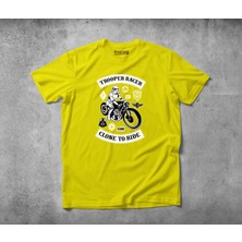Freeyez Storm Trooper Cafe Racer  Pamuklu Penye T-Shirt