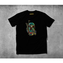 Freeyez Minion Bob A Fett  Pamuklu Penye T-Shirt