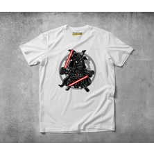 Freeyez Darkside Samurai  Pamuklu Penye T-Shirt