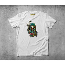 Freeyez Minion Bob A Fett  Pamuklu Penye T-Shirt