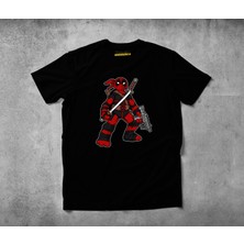 Freeyez Ninja Deadpool  Pamuklu Penye T-Shirt