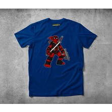 Freeyez Ninja Deadpool  Pamuklu Penye T-Shirt