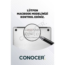 Pistech Macbook Air Pro M1-M2 Klavye Koruyucu A2681 A2442 A2779 A2485 A2780 A2941 Türkçe