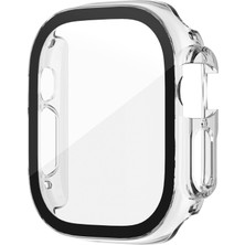 Pistech Apple Watch 7-8 (45MM) Uyumlu Pc Sert Nike Kılıf Kasa ve Ekran Koruyucu Yüksek Kalite