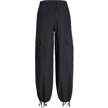 Jack & Jones Jjxx JXYOKO COSY CARGO PANT Siyah Kadın Pantolon