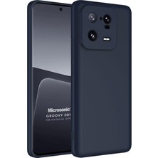 Microsonic Xiaomi Mi 13 Pro Kılıf Groovy Soft Lacivert