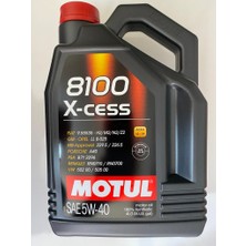 Motul 8100 X-Cess 100% Sentetik 5W-40 4L Motor Yağı ( Üretim Yılı: 2023 )