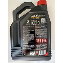 Motul 8100 X-Cess 100% Sentetik 5W-40 4L Motor Yağı ( Üretim Yılı: 2023 )