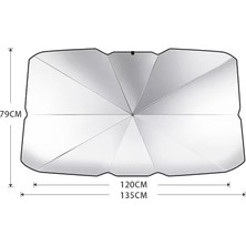 Şemsiye Araba Güneşliği Araba Ön Cam Geri Çekilebilir Güneşlik (Yurt Dışından)