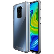 Zebana Xiaomi Redmi Note 9 Uyumlu Kılıf Sararmaz Hd Şeffaf Silikon Kılıf Şeffaf