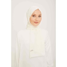 Armine Trend J.Capri Beyaz Düz Renk Şal 8 - 100