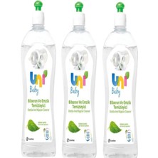 Uni Baby Biberon ve Emzik Temizleyici Silikon Malzemeden Üretilmiş 500 ml 3 Adet Set