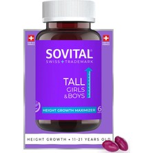 Swiss Sovital Tall Girls And Boys 60 Yumuşak Kapsül