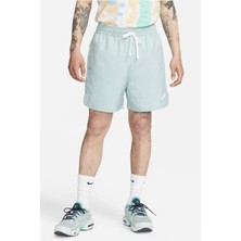 Nike Sport Essentials Woven Lined Erkek Yeşil Şort(Rahat Kalıp)