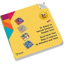 DOT - PAINT - CUBE - FIND 4'lü Set (3+ Yaş) - IQ, Dikkat ve Yetenek Geliştiren Kitaplar Serisi