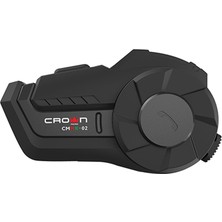 Crown Micro 2 Kişilik interkom Motosiklet Kask Bluetooth Intercom kulaklık Seti Cmmk-02