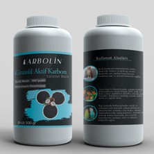 Karbolin Granül Aktif Karbon Birinci Sınıf Coconut Bazlı -500 Gr