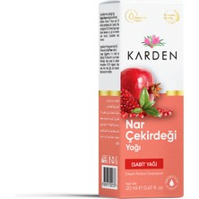 Karden Nar Çekirdeği Yağı 20 ml