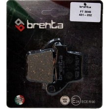 Brenta 431-202 2004-2020 Honda Crf 250 x Uyumlu Arka Fren Balatası Organik Balata