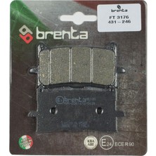 Brenta 431-246 2021-2023 Honda Forza 750 Uyumlu Ön Fren Balatası Organik Balata