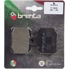 Brenta 431-133 2012-2016 Ducati Panigale 1199 S Uyumlu Arka Fren Balatası Organik Balata
