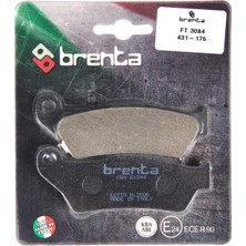 Brenta 431-176 1994-2001 Bmw R 1100 Rt Uyumlu Arka Fren Balatası Organik Balata
