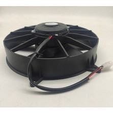 Kapo Fan Motoru 11 Inç 24V Emiş 160WATT (Kalın Çerçeve)(Düz Kanat)