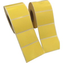 TT Marketing Sarı Eco Termal Barkod Etiketi 40X60 (ECZANE)(5x1000 Lik)