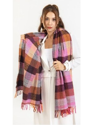 Gullfoss Yumuşak Dokulu Buklet Kadın Omuz Şalı