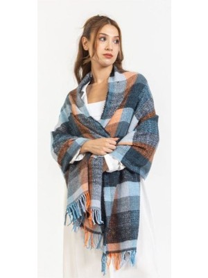 Gullfoss Yumuşak Dokulu Buklet Kadın Omuz Şalı