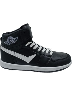 Zerhan Zerhan Lambırlent 555 Erkek Siyah Bilekli Spor Ayakkabı