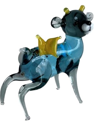 El Yapımı Murano Cam Kuzu Biblo A32-03