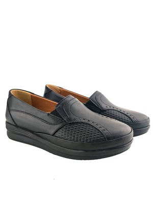 The Dortex Shoes The Dortex CD221 Kadın  Tam Ortopedik Taş Işlemeli  Ultra Rahat Anne Ayakkabısı