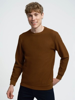 Loft Erkek Sweatshirt Kahverengi LF2025441