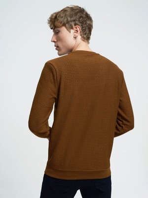 Loft Erkek Sweatshirt Kahverengi LF2025441