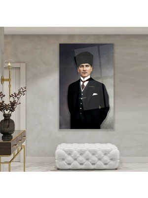 Emya Home Atatürk Cam Tablo
