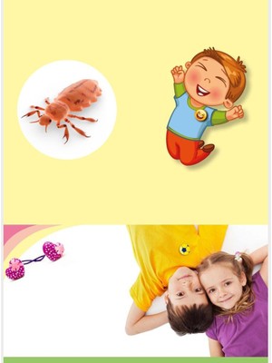 Headlice Stopper Mavi Pembe Tavşan Kulaklıklı Bit Tokası