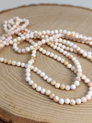 Yaşam Tohumu Beyaz Opal Taşı Dizi 3mm