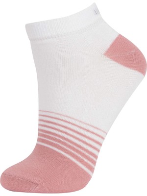 DeFacto Kadın 5'li Pamuklu Patik Çorap A4933AXNS