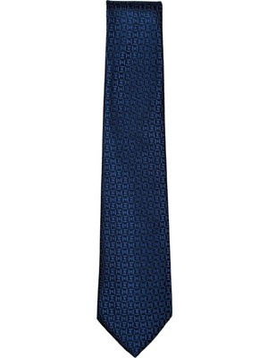 1001 Kravat Kendinden Desenli Kravat