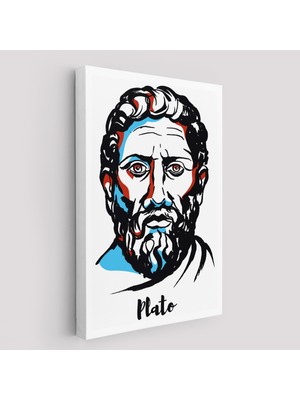 Harita Sepeti Plato Dekoratif Kanvas TABLO-5970