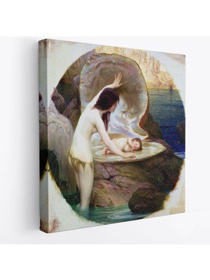 Harita Sepeti Hz Meryem ve Hz Isa Kanvas TABLO-5869