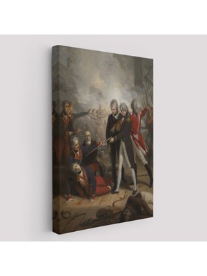 Harita Sepeti San Nicolas'ın St Vincent'ta Teslim Olması Reprodüksiyon TABLOSU-6277