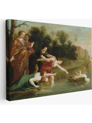 Harita Sepeti Jacques Stella - Musa'nın Bulunuşu Tablosu - The Finding Of MOSES-6579