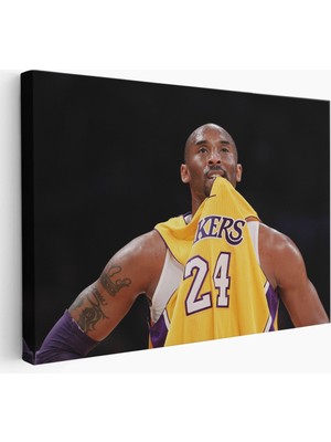 Harita Sepeti Kobe Bryant Kanvas TABLO-5140