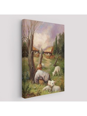 Harita Sepeti Nasıl Bakarsan Öyle Görürsün, Sürreal Duvar TABLOSU-6226